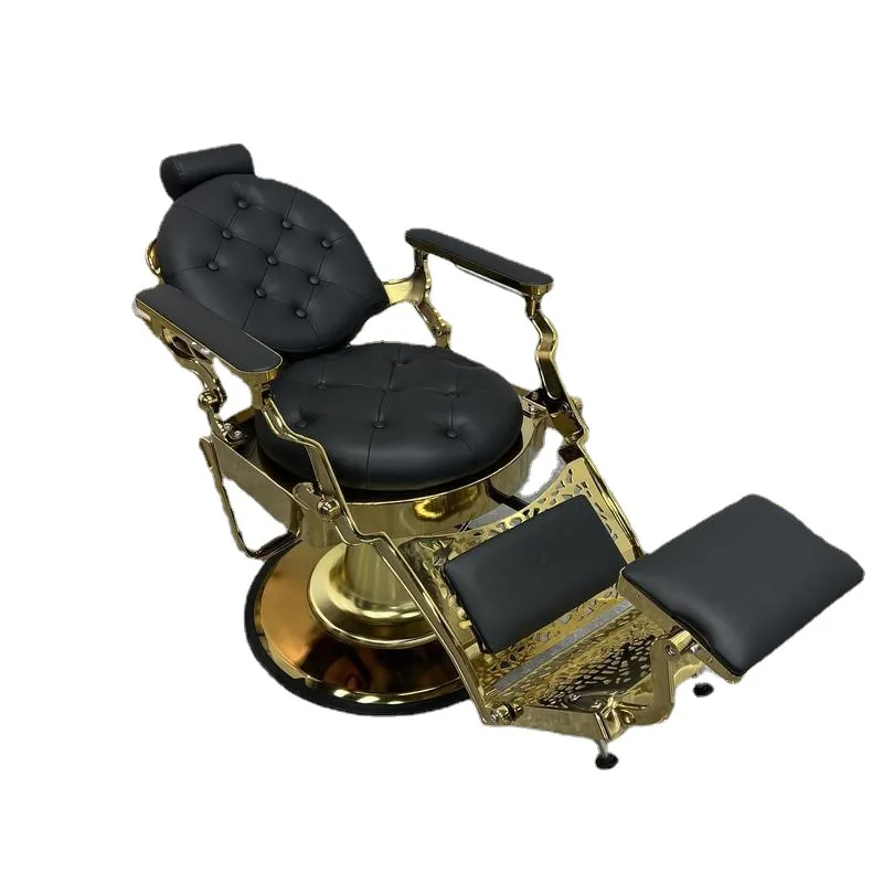 Hot Sale Vintage Beauty Salon Furniture Luxury Royal Chair Antique Barber Shop Chair