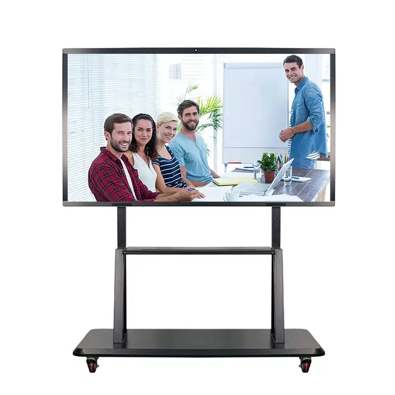 Factory Price 55 65 86 98 100 Inch Smart Interact Board LCD Interactive Touch Whiteboard