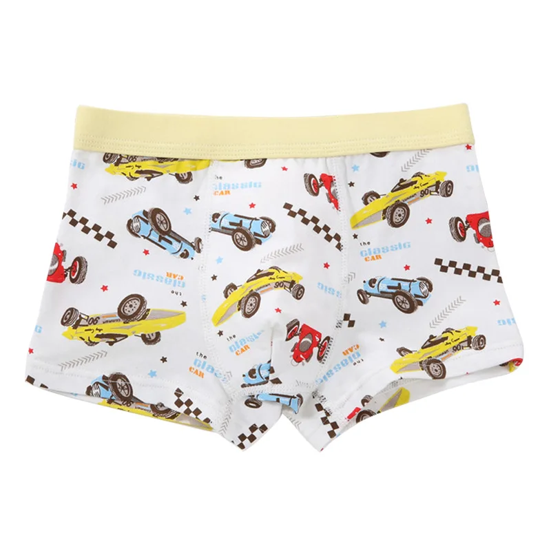 
Wholesale Dinosaur Print Boy Boxer 3pcs pack Children Boy Underwear 