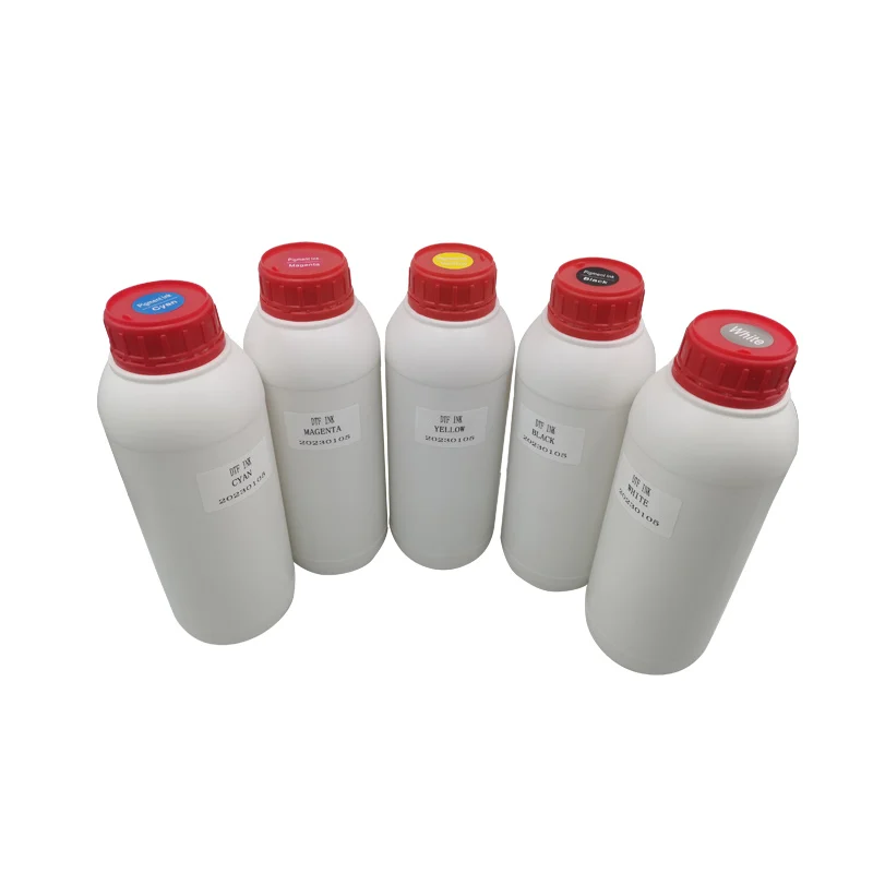 High Quality Textile 1000ML DTF Transfer Film printing  Ink for Epson DX5 DX7 1500 L1800 L1300 R2400 L805 L800 P600 P800 Printer