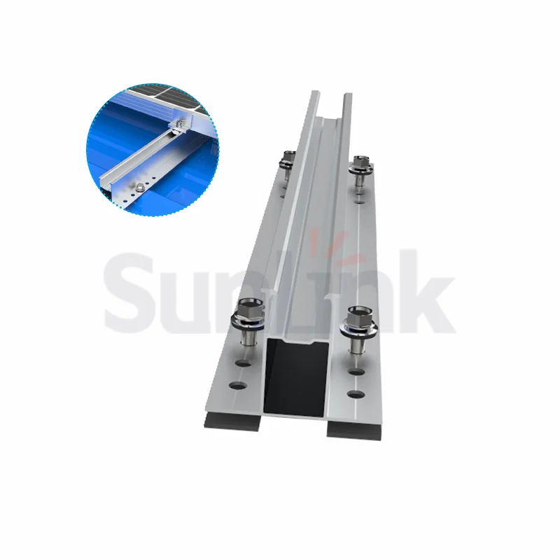 SUNLINK RM186  Solar Panels Mini Rail Solar Panel Support Brackets China Wholesale Solar Structure Type