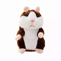New Design funny baby plush toy repeat talking hamster