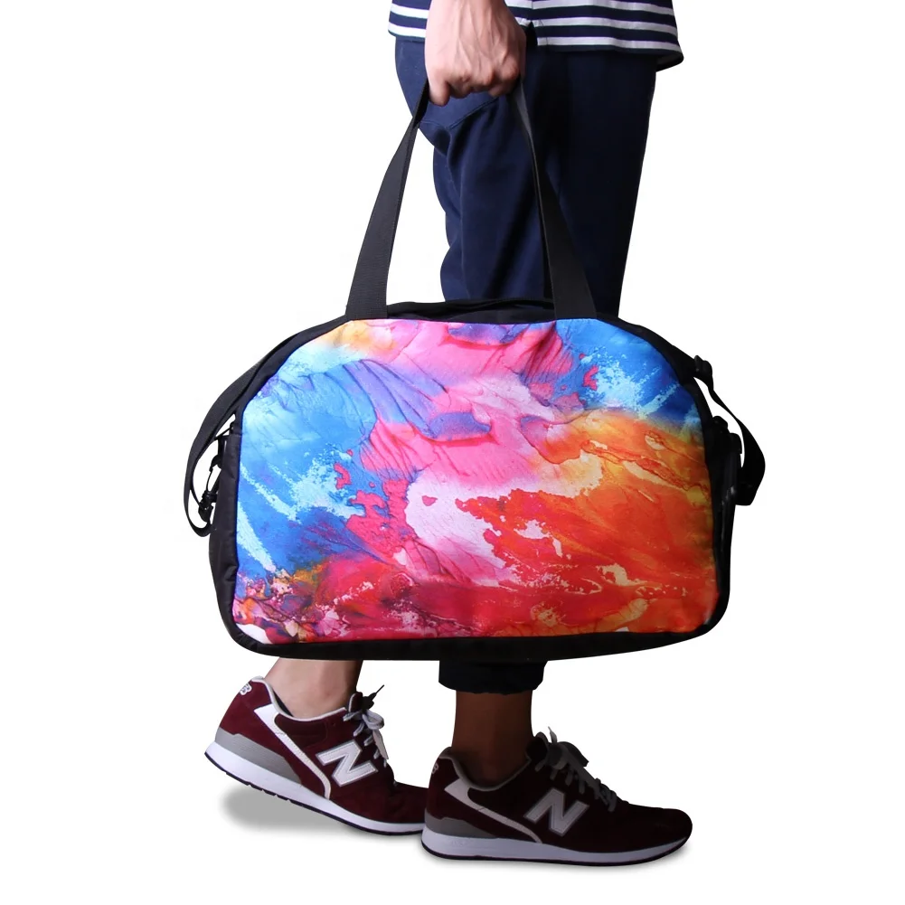 Custom Print Overnight Weekend Shoulder Travel Bag Cheerleading Luxury Garment Bag