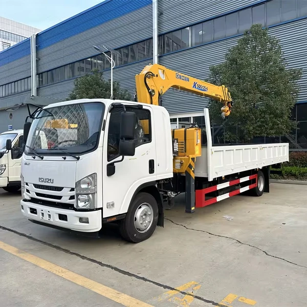 5 тонн ISUZU грузовик с манипулятором