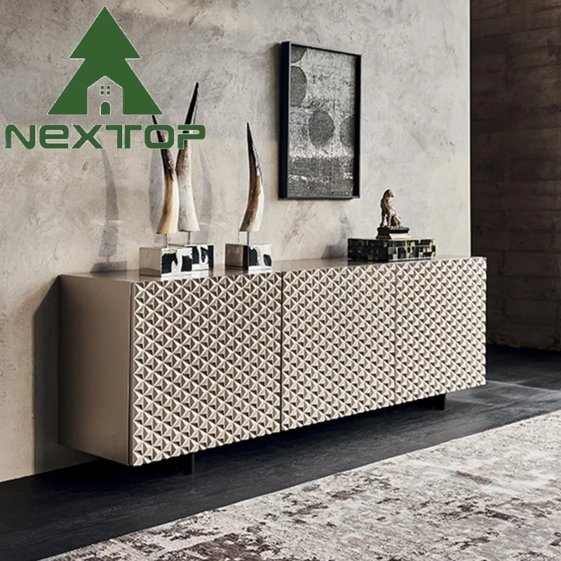 Modern Luxury Living Room Sideboard Dining Room Wooden Cabinet Hot Sale Design Sideboards