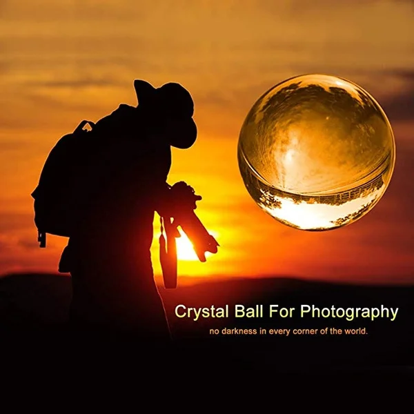 Safe Packing 3-300 mm Colorful Fengshui Performance Pink Purple Black Clear Large for Sale Custom Glass Magic Crystal Ball