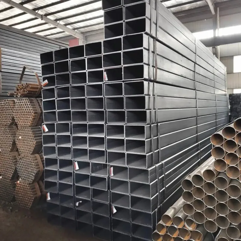 S355JR Square Carbon Steel Welding Pipe 100x100x5 Standard Length 6M 12M