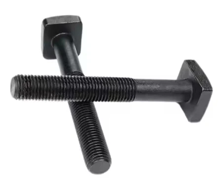 Grade 4.8 8.8 10.9 12.9 Carbon Steel Hex Head Bolt M4 Thread 16mm Length Black Oxide DIN Stud Wheel Screw M8 M10 M12 M16 Sizes