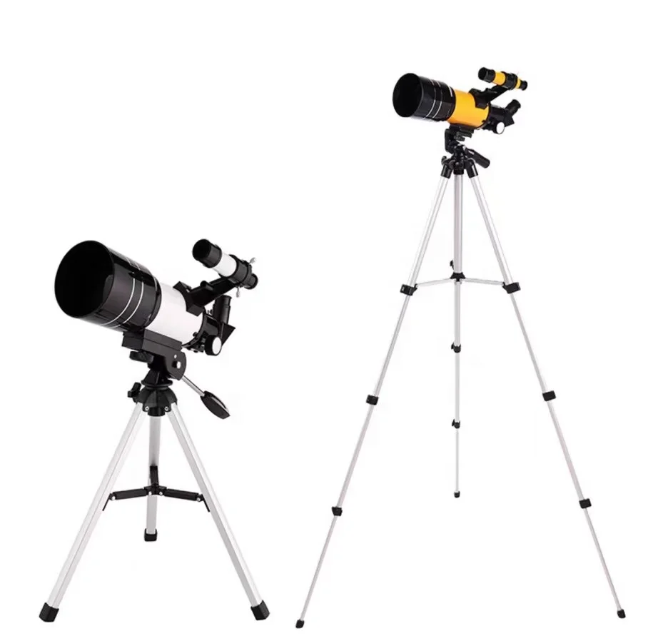 Professional Astronomical Telescope 70MM Eyepiece 150Times Zoom High-Power Night Vision Deep Space Star View Universe Telescope