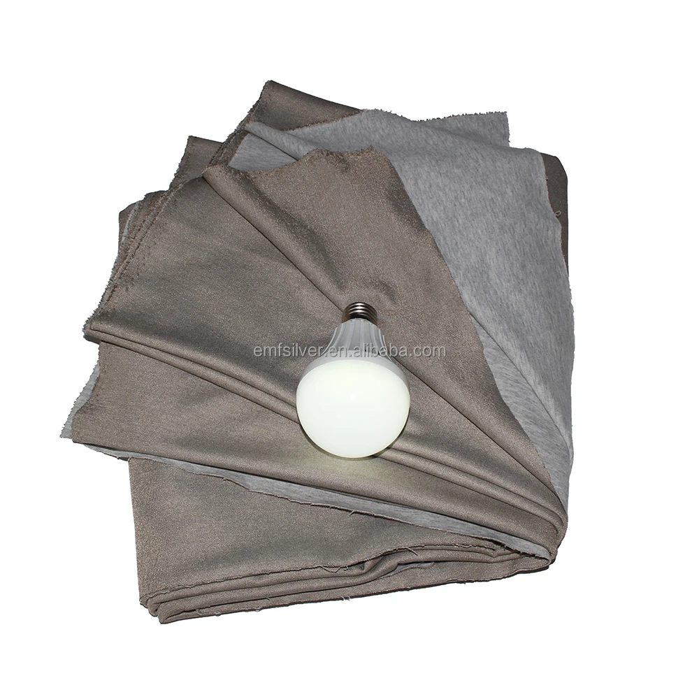 EMI RF&RFID Shielding Fabric EMF Faraday Silver Fiber conductiveEMF Protection Suit for Pregnancy Clothing