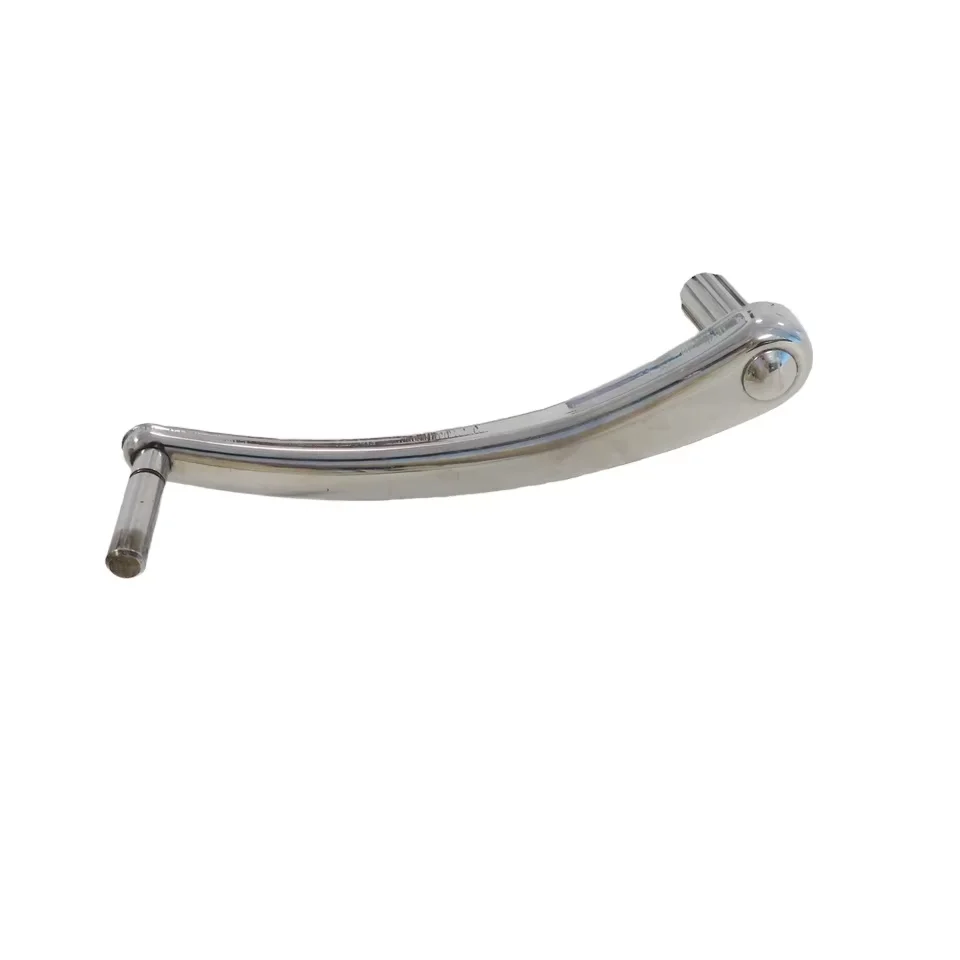 Custom Polished Aluminum & Stainless Steel Folding Gear Shifter Shift Lever CNC Machined Automobile Parts and Accessories