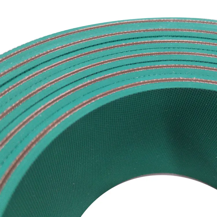 
6.0mm thickness green&green power transmission flat belt drive 