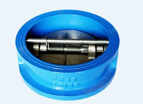 Industrial Pn10 16 Dn200 Non Return Cast Steel Butterfly Type Water Flap Check Valve