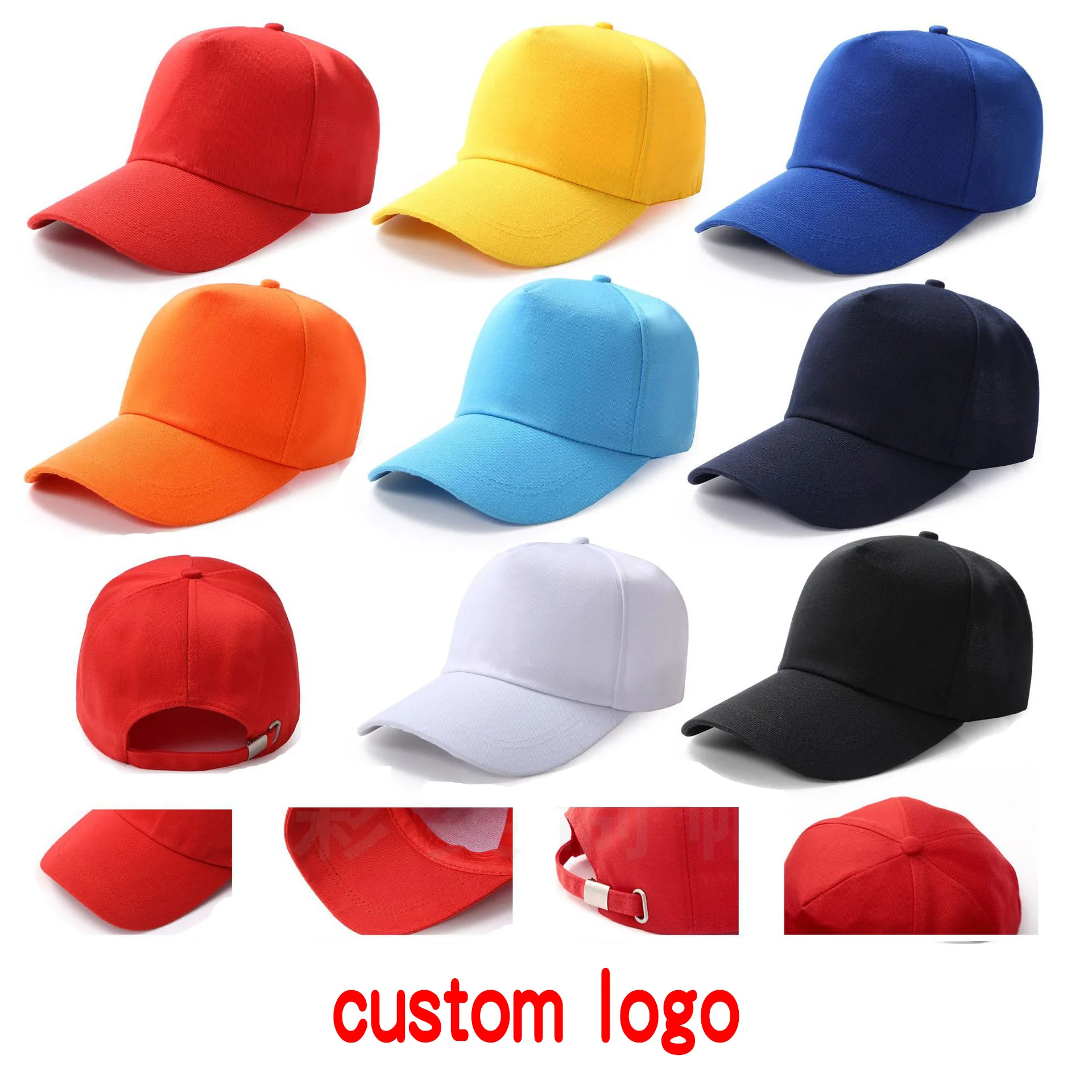custom logo soft top 3d embroidery sports cap Dad hats cotton adjustable blank custom unstructured baseball cap