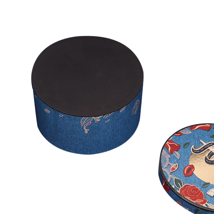 customized chocolate candy round  red love gift flower packaging gift box