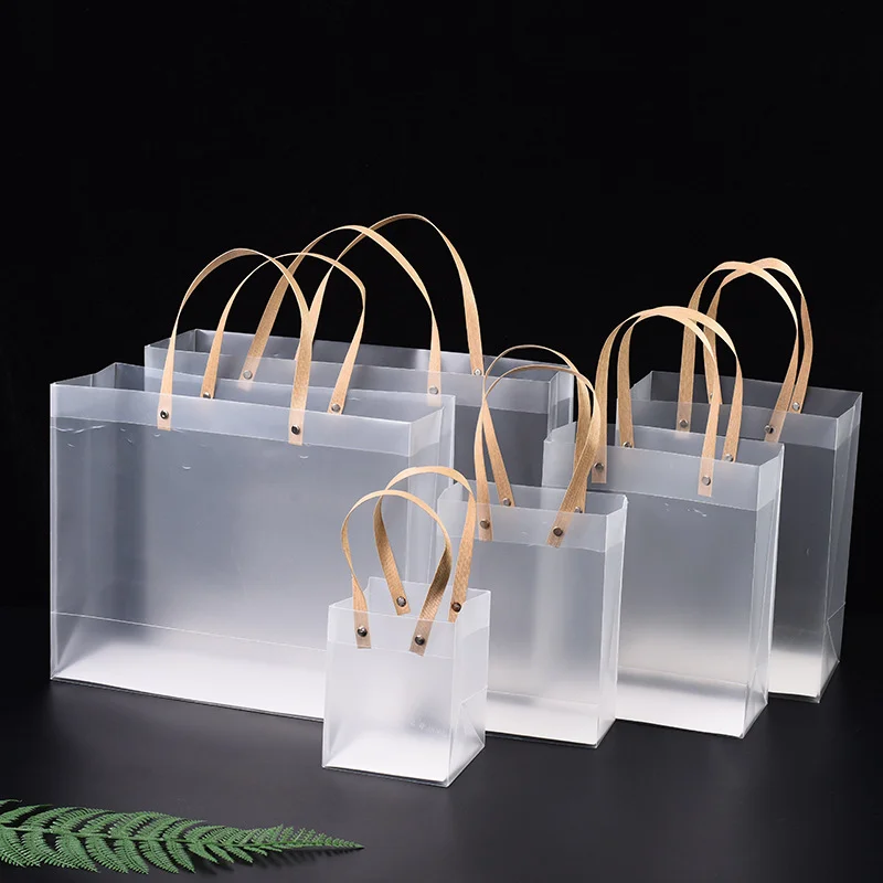 Wholesale PVC clear waterproof gift customized bags