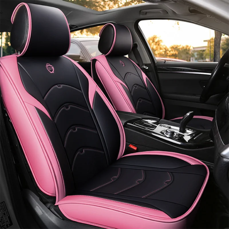 
The new all-season universal full-enclosed leather car seat cover is breathable and comfortable 