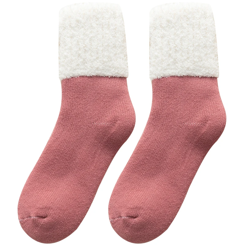 Winter Socks 2022 Wholesale Female Women Floor Anti Slip Terry Socks Keep Warm Winter Socks