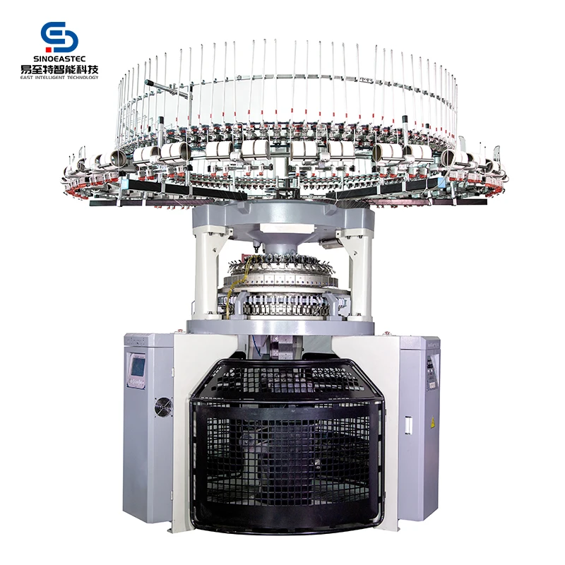 EASTINO High speed Double jersey electronic jacquard transfer circular knitting machine