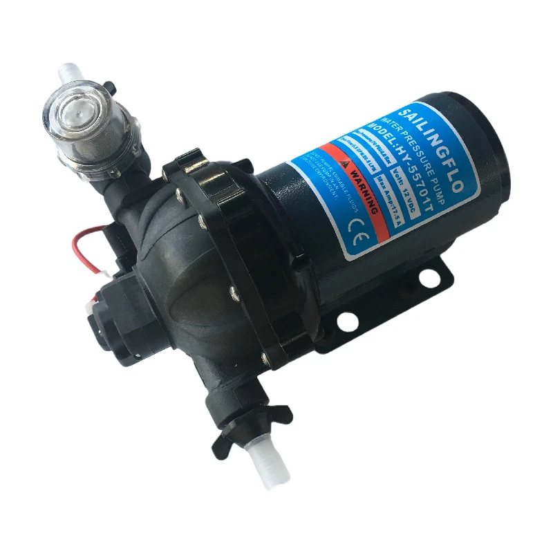 12v DC 20LPM высокая очистка потока для отдыха лодки рыбные коробки якорные цепи и динги промывочные насосы набор насосов