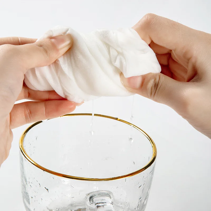 30*70cm Disposable Nonwoven Fabric Cloth One Time Use Deep Cleaning Ability Towel Wipe Tissue Clean Face Travel Towel