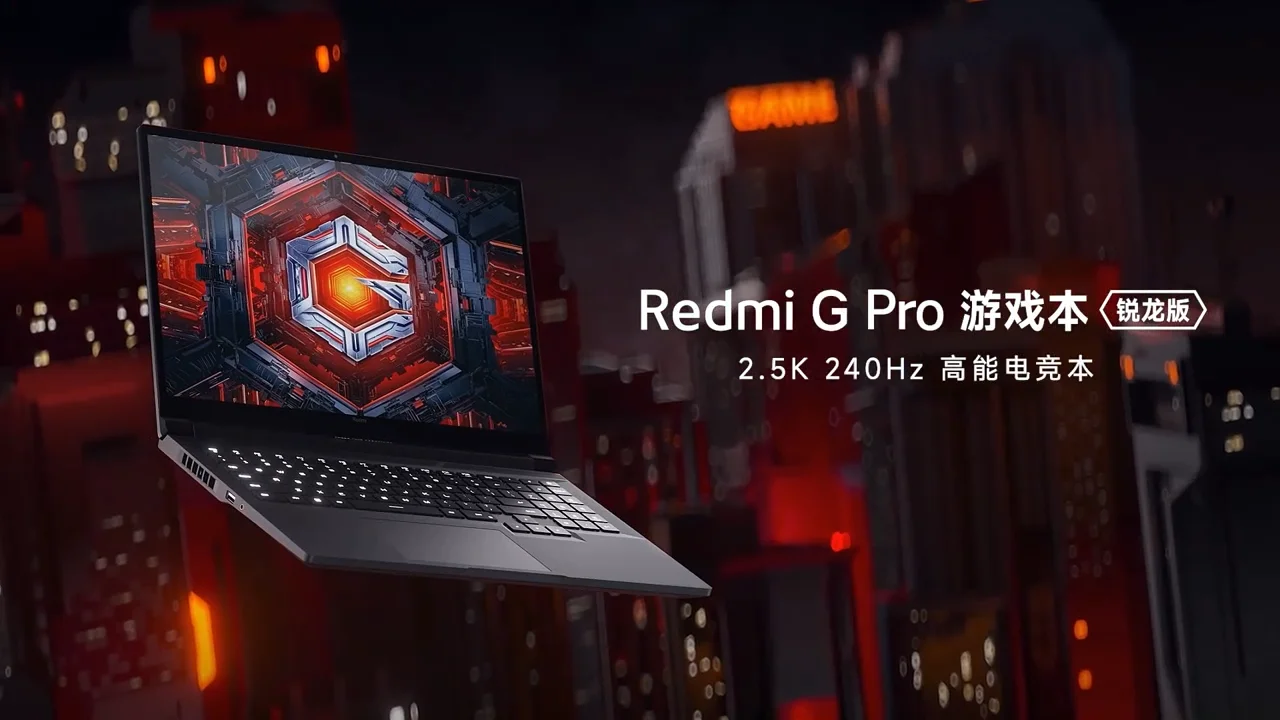 Xiaomi Redmi Pro G игровой ноутбук 2022 12th Intel Core i9-12900H/i7-12650H RTX3060/RTX3070Ti GPU 16G + 512G 2 5 K 240 Гц записная книжка