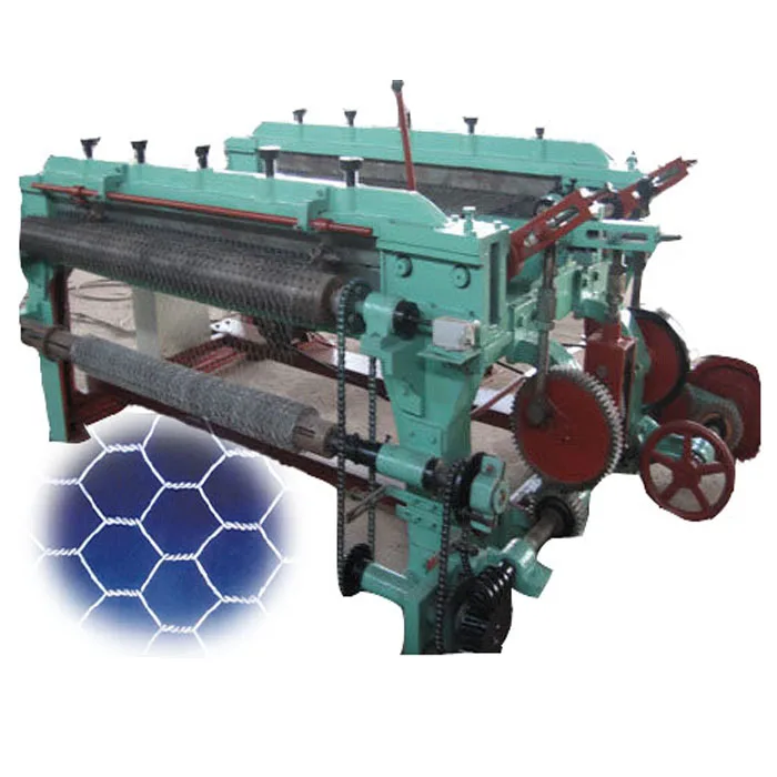 Automatic hexagonal wire mesh machine for seaport project and block wall