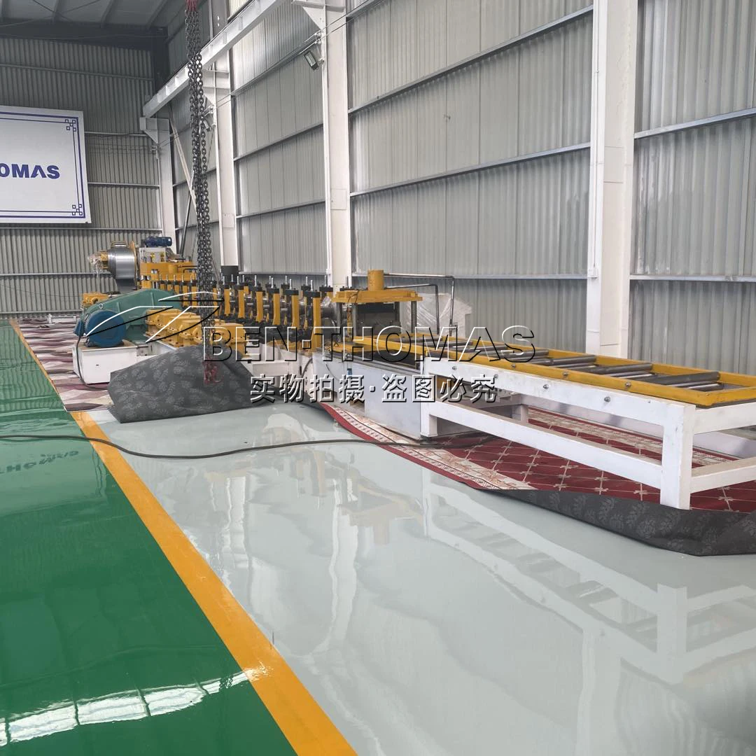 High quality barrier equipment steel road crash barrier machine / metal w beam making machine