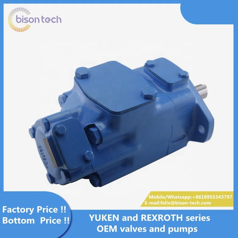 Hydraulic Eaton Vickers low noise double pump 2520V 3525V 4520V 4525V 4535V Vane Pump