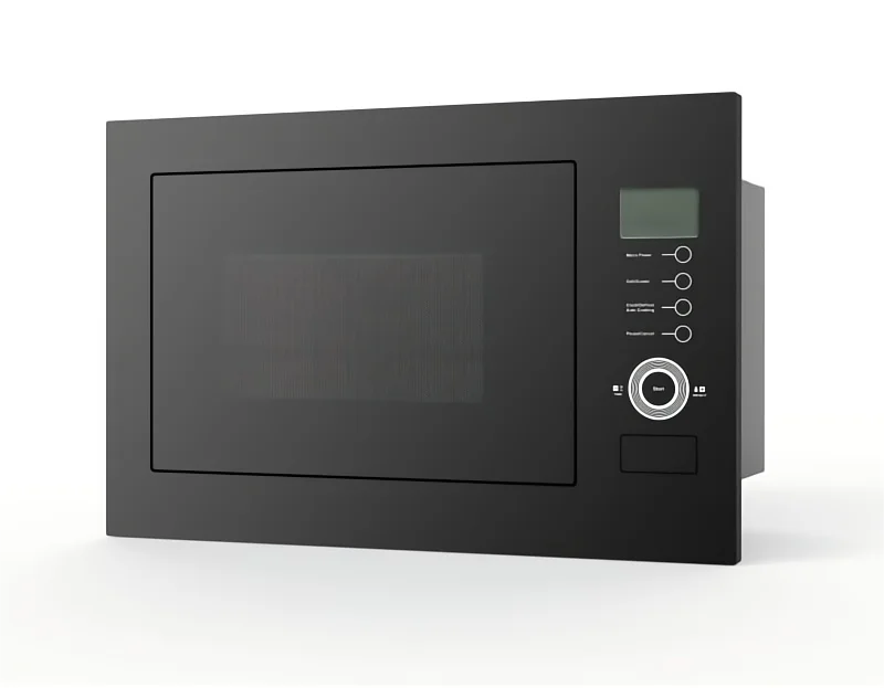 Digital microwave 25 L built-in oven LED menu display stainless steel inner grille grill thawing barbecue RV yacht home electric