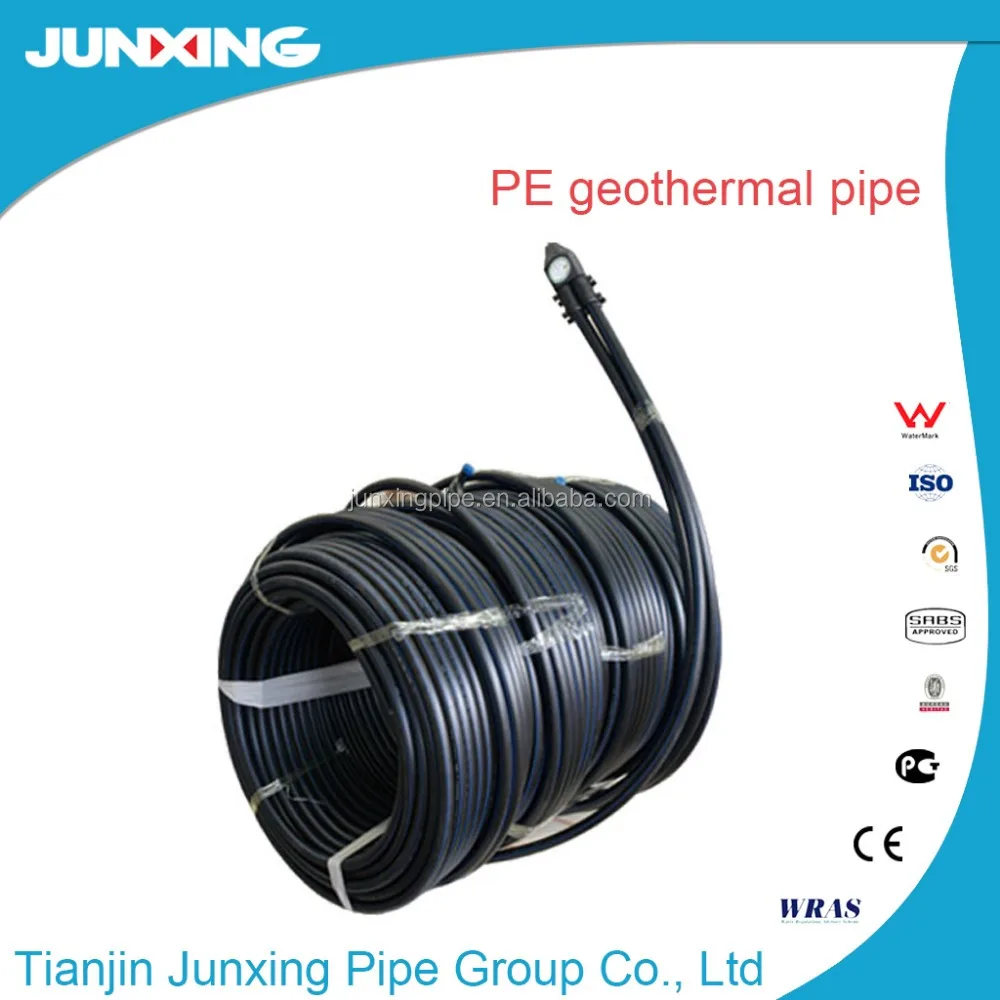 HDPE Polyethylene geothermal collector pipe DN32