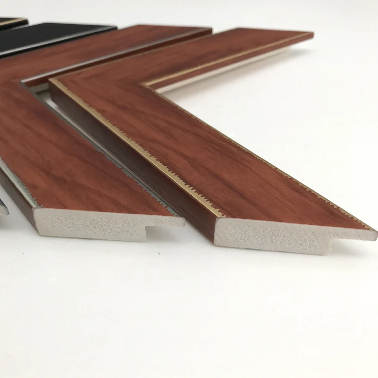 New style plastic flat ps photo frame/picture frame/mirror frame moulding