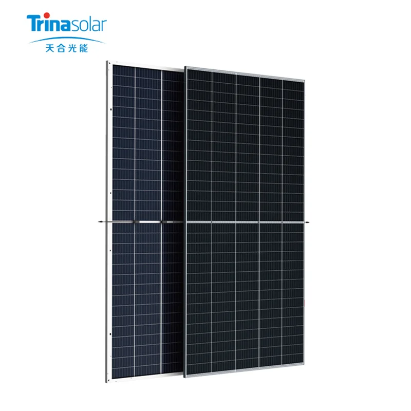 Solar panel 500W Trina China vertex bifacial dual glass  monocrystalline thin film 400w 450w 500 watts solar power panel cell
