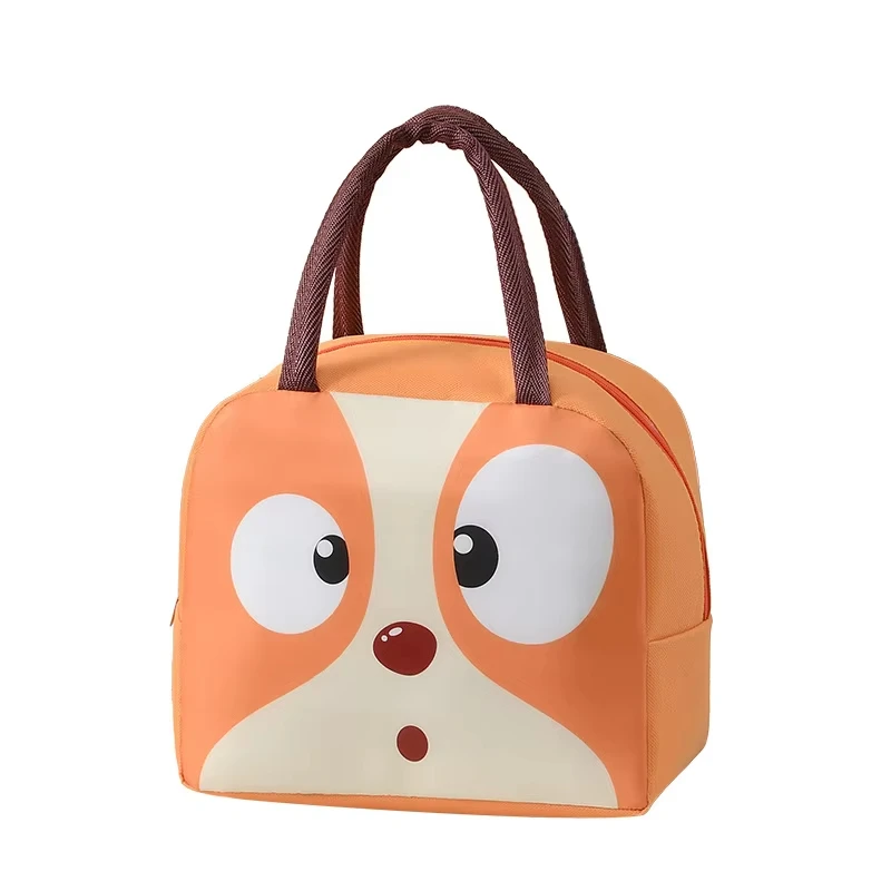 Wholesale Cute Cartoon Lunch Bags for Kids Waterproof Insulated Bags For Student Fashion Refrigerator Handbag Food Cooler Bags