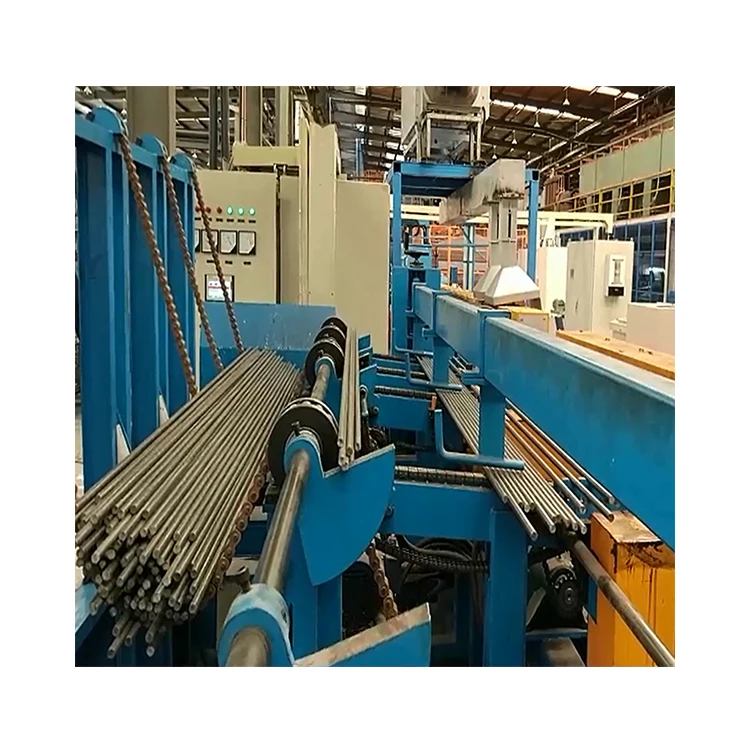 Spring steel wire induction tempering furnace