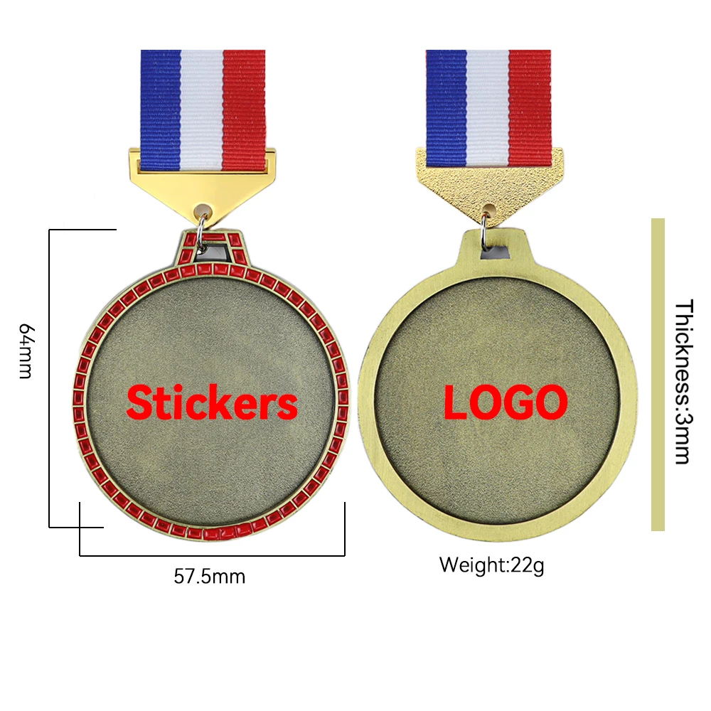 In Stock Custom Award Cup Sports Medals and trophy cups Design Metal Trophies