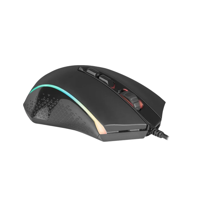 Прочная компьютерная оптическая игровая мышь Redragon M710 с подсветкой RGB и светодиодной подсветкой, геймерские мыши