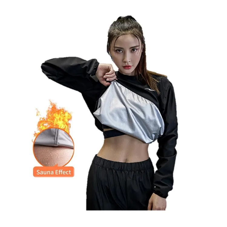 Костюм-сауна Amazon, Лидер продаж, для женщин, для похудения, термо-шейпер, горячий пот, шейпер, штаны для йоги, сжигание жира, тренировки