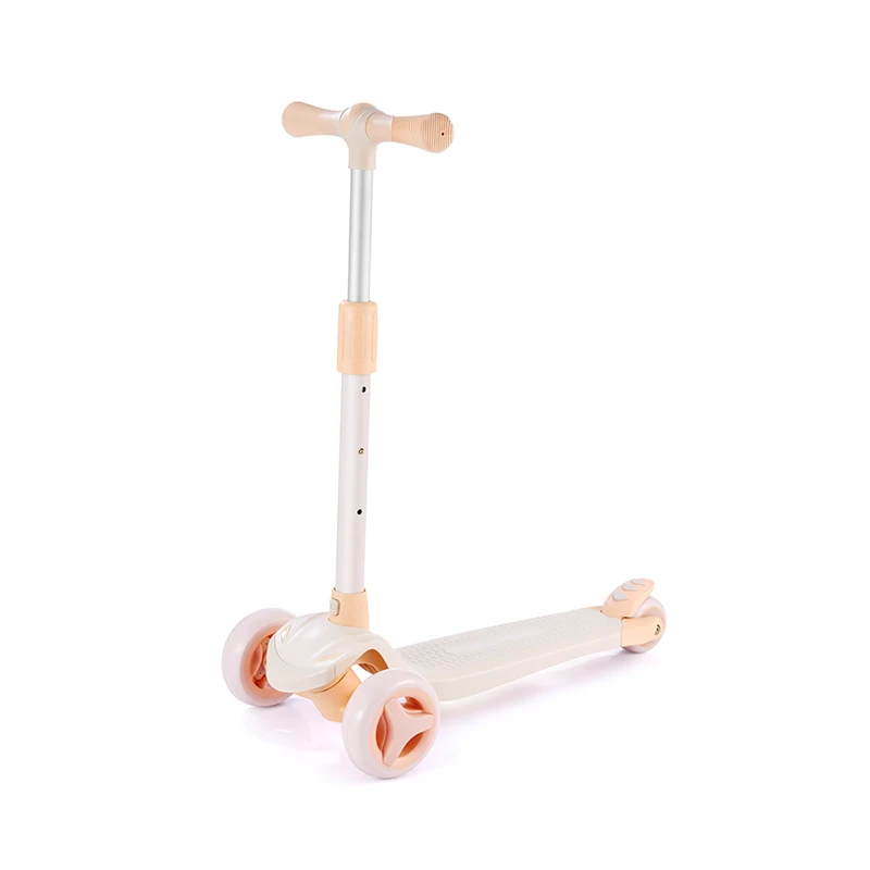 Custom OEM Scooter Adjustable 3 Wheel Kids Play Toy Ride on Toys Balance Kick Baby Foldable Scooter for Children Sale