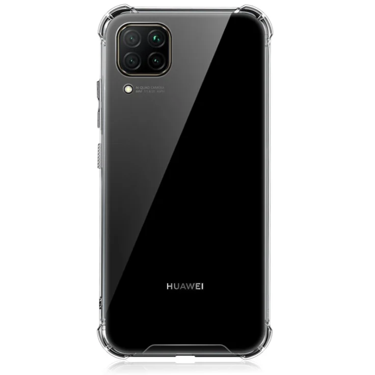  Для Huawei P40lite E Y7P серия четыре угла ударопрочный Прозрачный чехол для телефона 1 5 мм противоударные Аксессуары мобильных