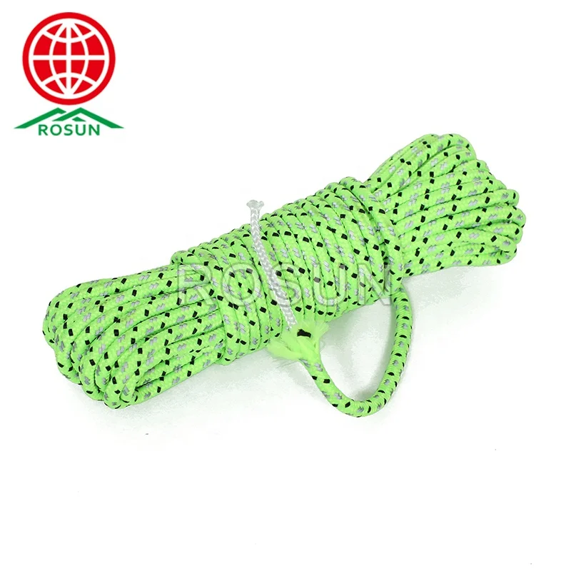 Camping  rope  2.5mm-6.0mm diameter tent strong  ropes, accessories for tents size 4m 10m 20m 50m 100m for choice of tent rope
