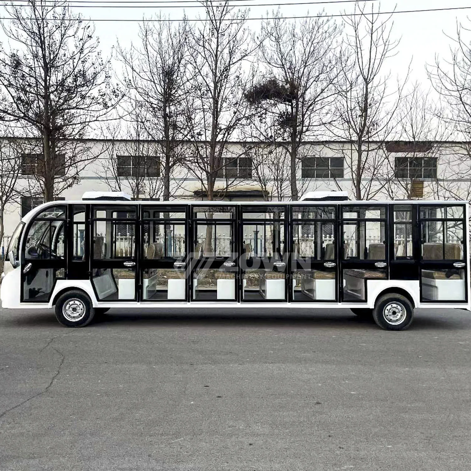 Новый продукт 8 мест электрический шаттл автобус экскурсионный Электрический туристический автомобиль