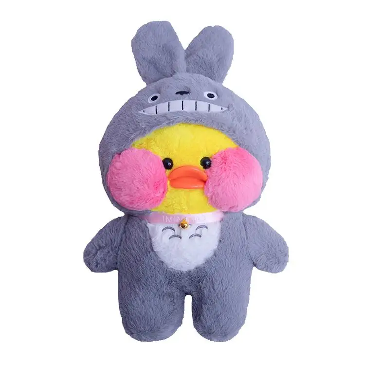 Wholesale High Quality creative popular Stuffed Soft Lalafanfan Cafe Mimi Duck Plush Toys Hyaluronic Acid Duck