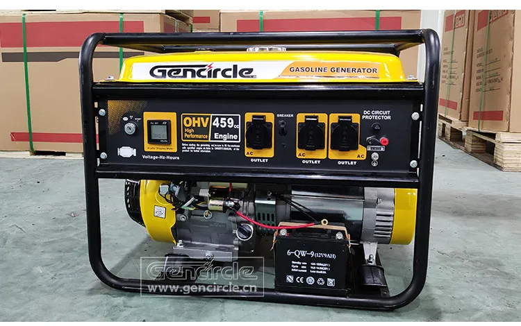 Customized Factory Direct Gasoline Power Genset Portable Manufacture Price 8000 Watt Generator for Hot Sale