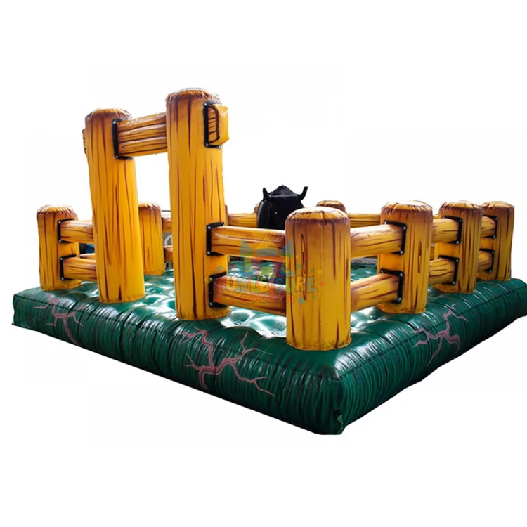 Outdoor party games air mattress for inflatable adult games mechanical bull riding touro mecanic inflavel