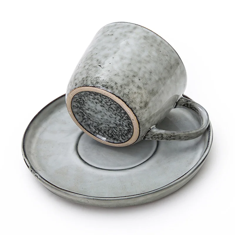 Guangdong Wholesale Ceramic Cup And Saucer Restaurant Coffee Cup Set