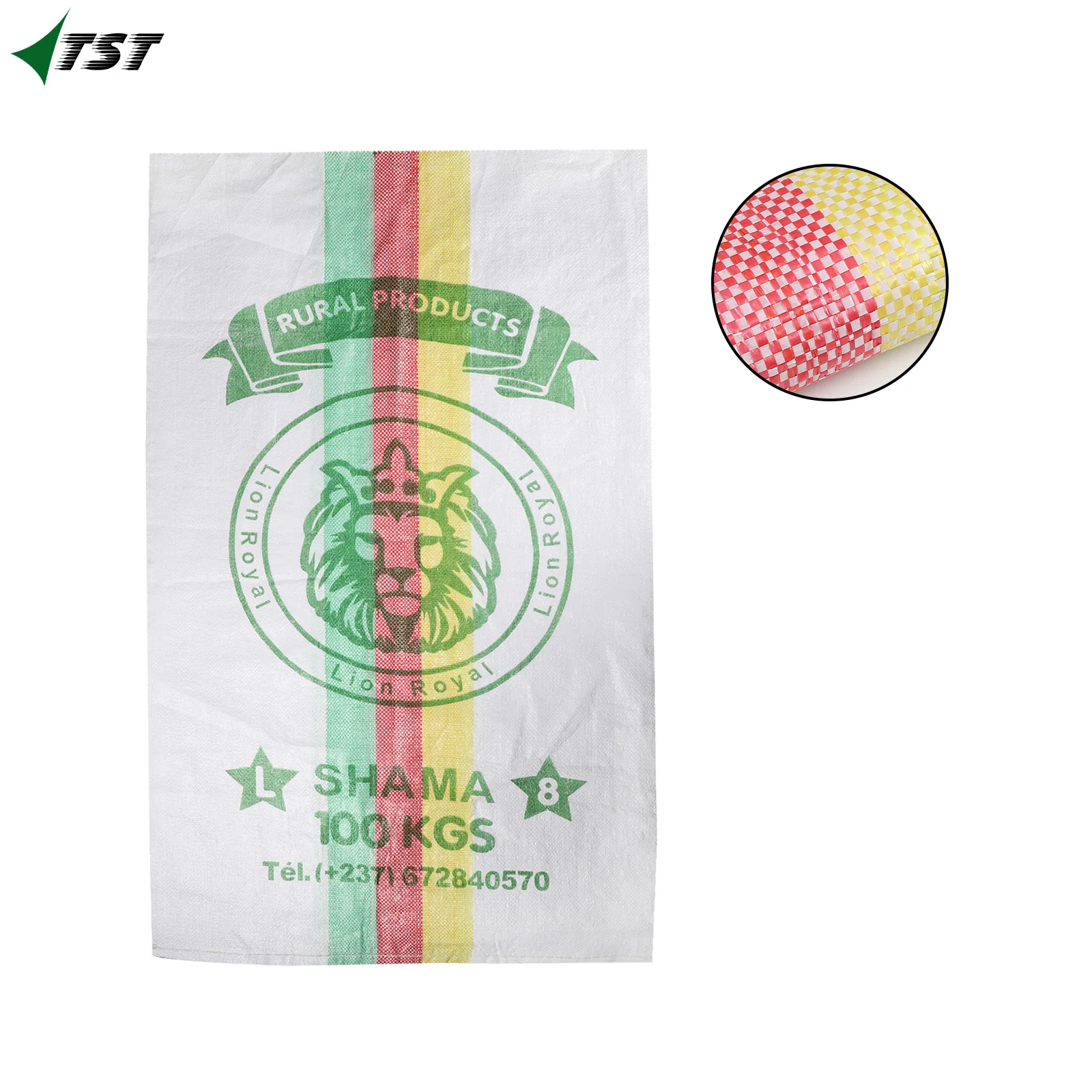 100 SACOS RAFIA GRANDE 50CMX70CM. ATE 50KG