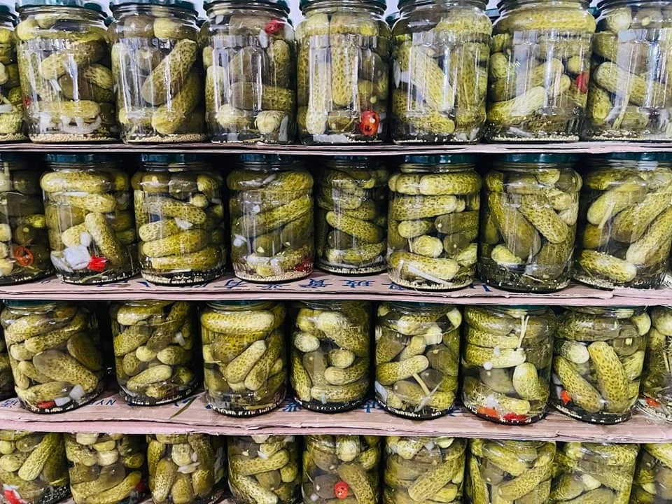 Производство качественных маринок сладко-кислый маринованный детский консервированный огурец в уксусе Whatsapp 0084 989 322 607