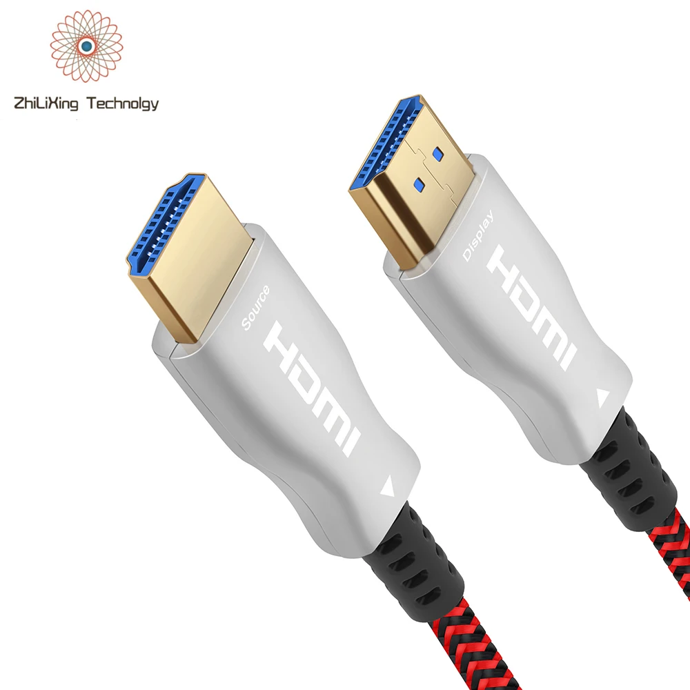 HDMI AOC 2,0 в 4K @ 60 Гц 18Gbs HDMI активный оптический кабель для аудио видео PS4