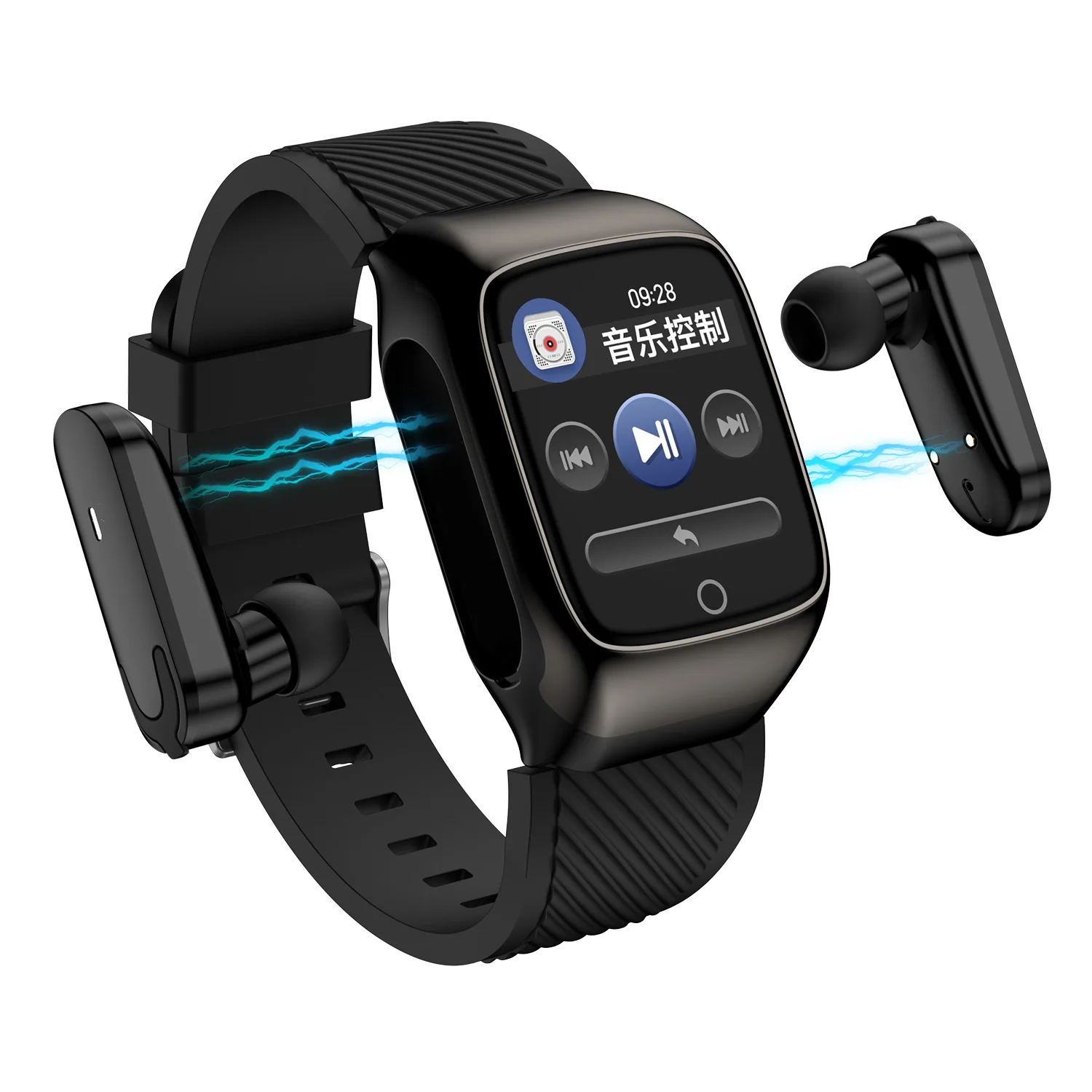  Фитнес-браслет Oem наушники Health S300 Заводская распродажа модные умные часы с наушниками tws для детей молодых людей мальчиков девочек
